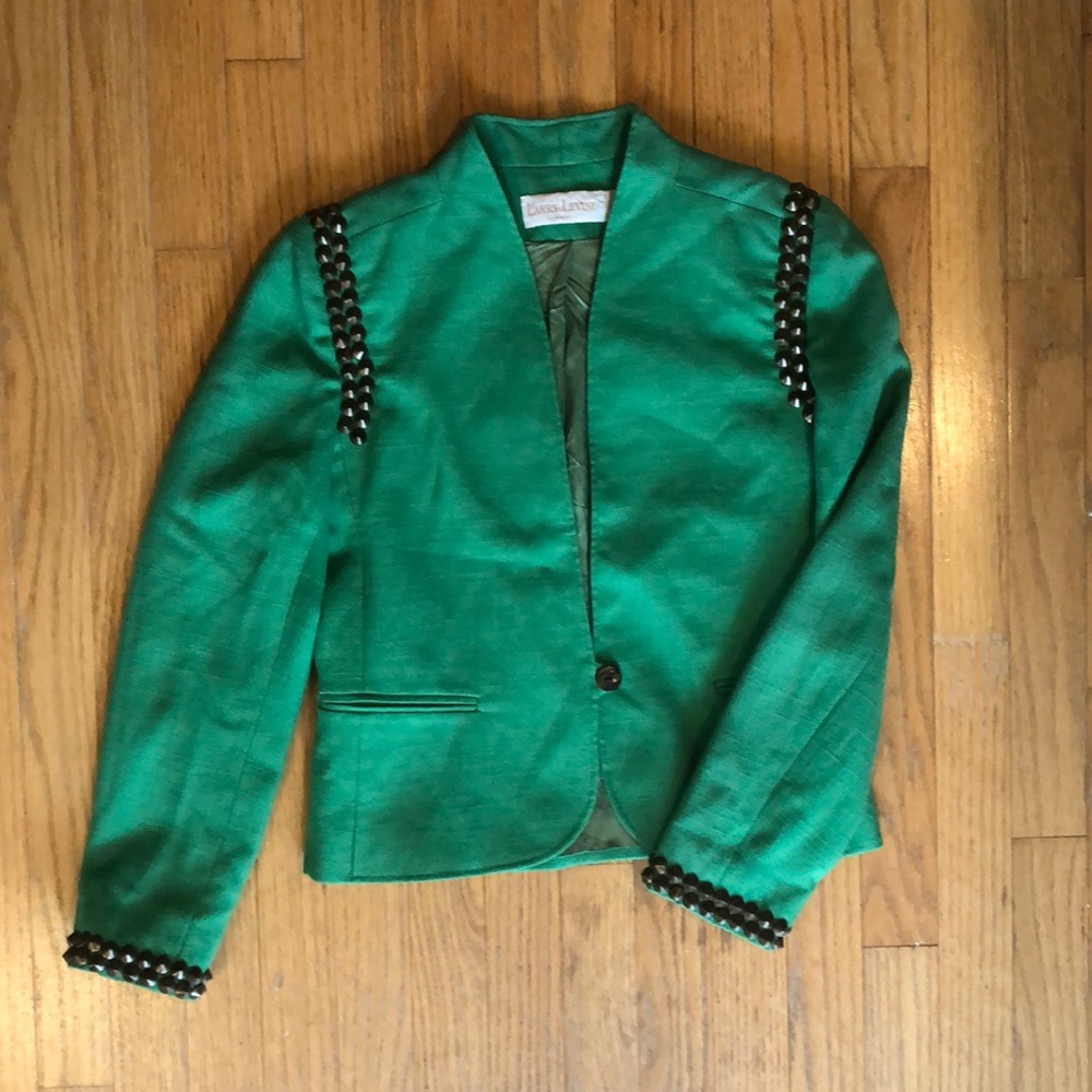 Vintage studded blazer